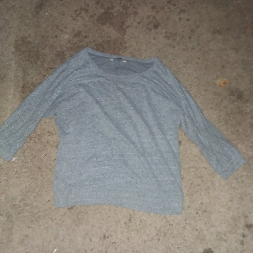 Three quarter pullover shirt
